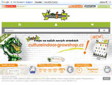 Tablet Screenshot of cultureindoor-growshop.cz